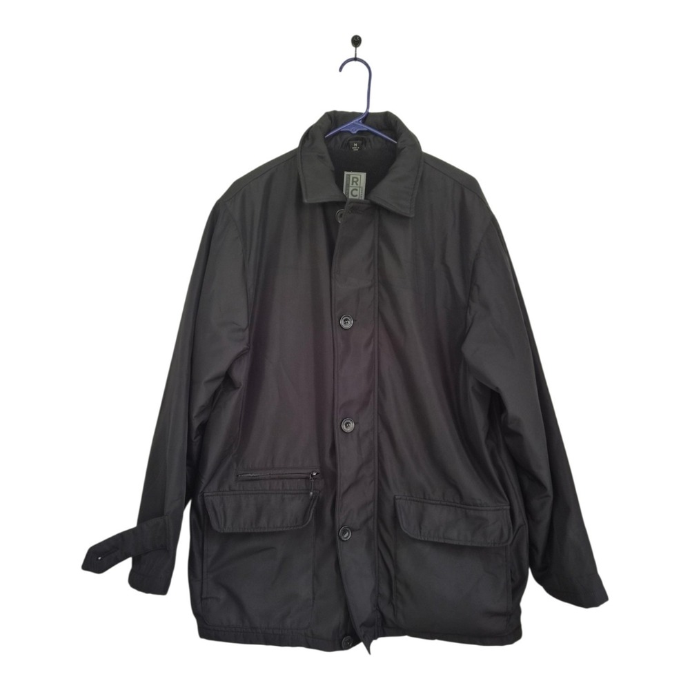 RC Comstock Expedition Mens M Black Lightweight Field Jacket Utility Coat